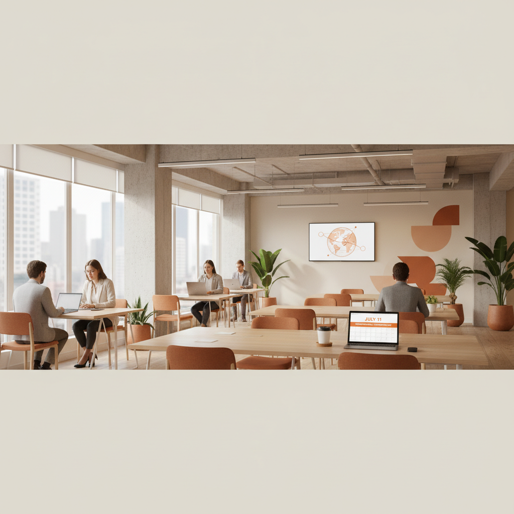 International Coworking Day - Proximity workspace management