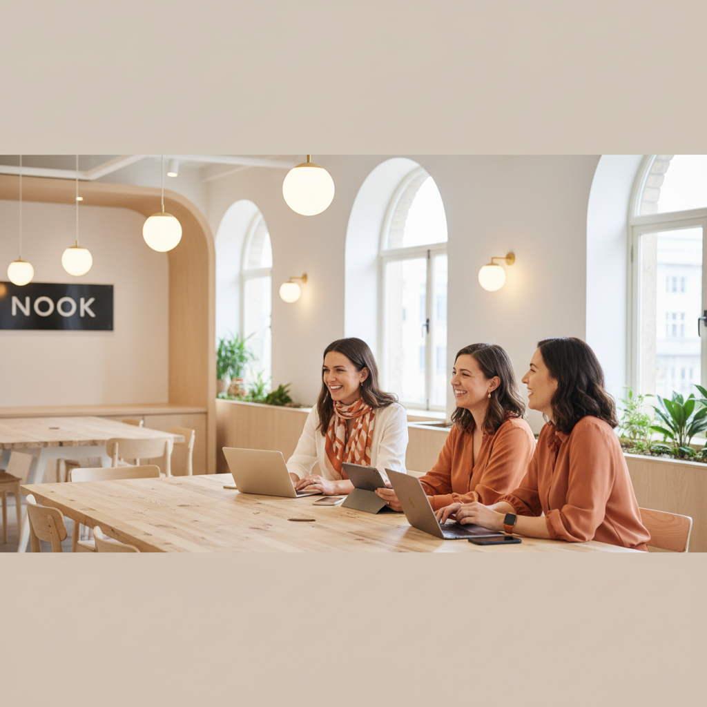 Female Entrepreneurs in North Atlanta Find Their Place at The Nook - Proximity workspace management