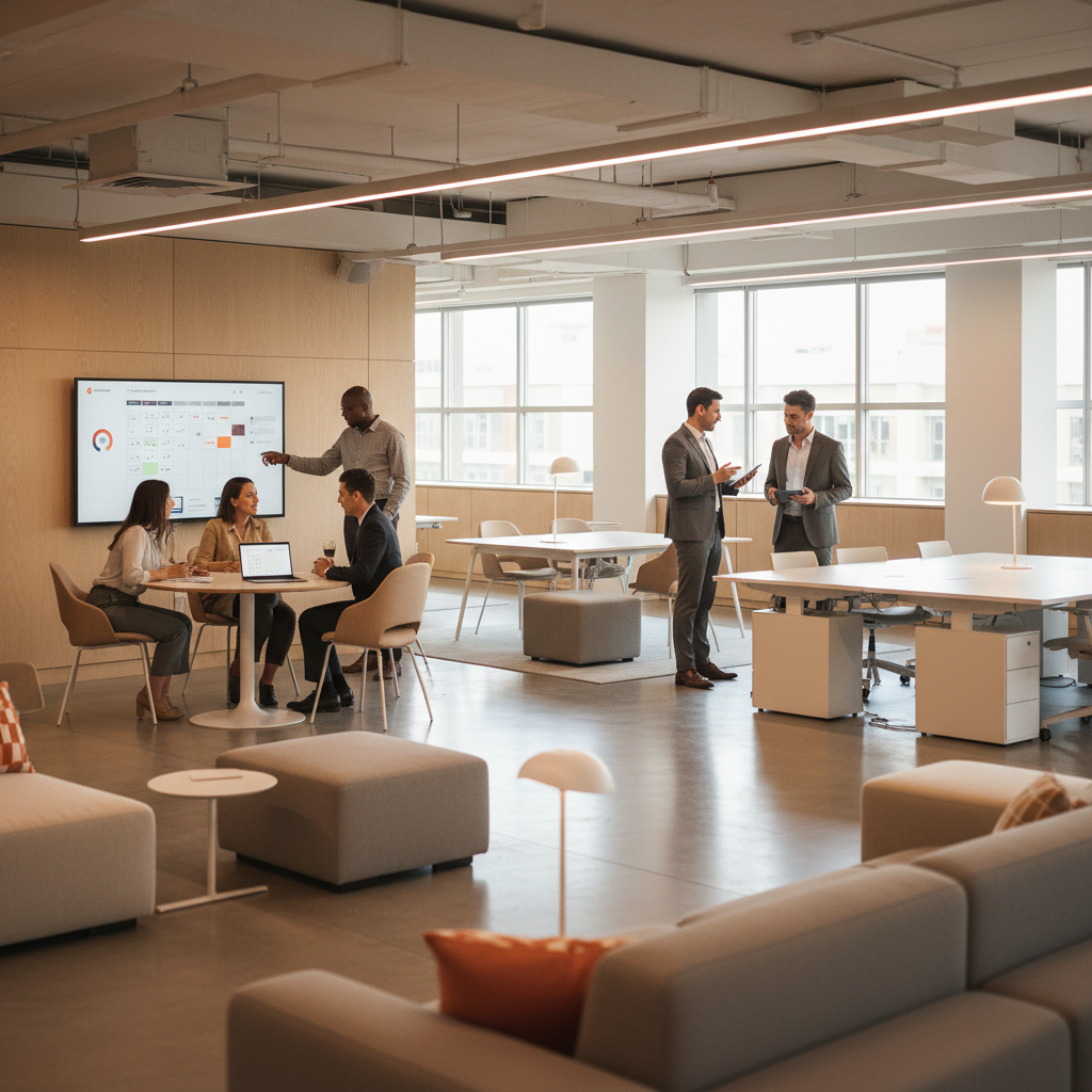 Enhancing Collaboration in Hybrid Work Environments Through Effective Workspace Scheduling - Proximity workspace management