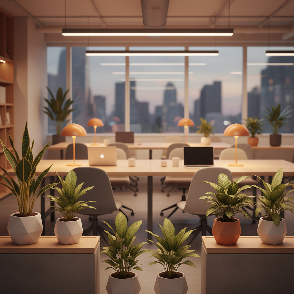 Top 7 Low Light Plants to Improve Office Air Quality and Boost Productivity - Proximity workspace management