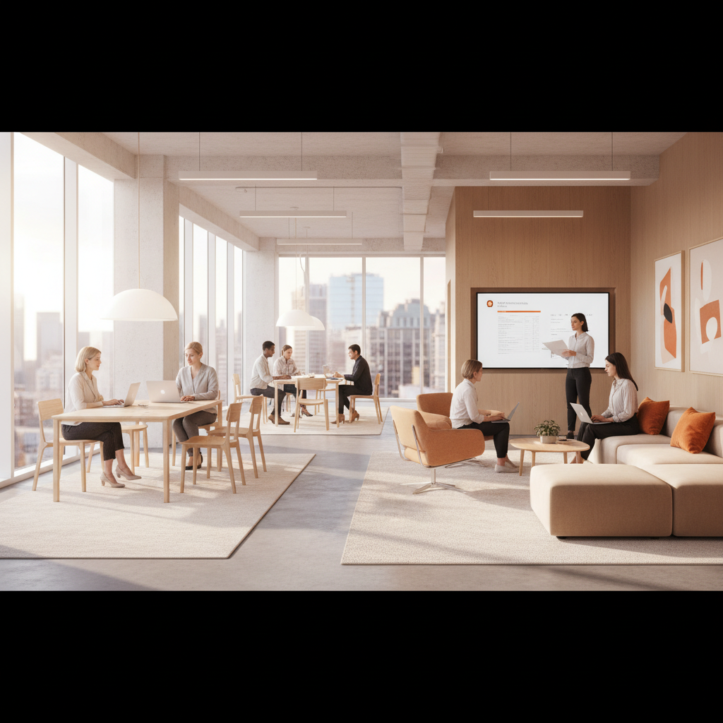 What Are the Benefits of Implementing Flexible Workspace Design? - Proximity workspace management