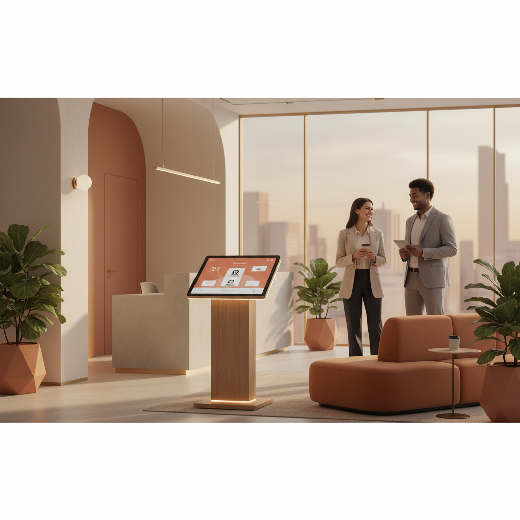 Enhanced Visitor Management and Engagement - Proximity workspace management