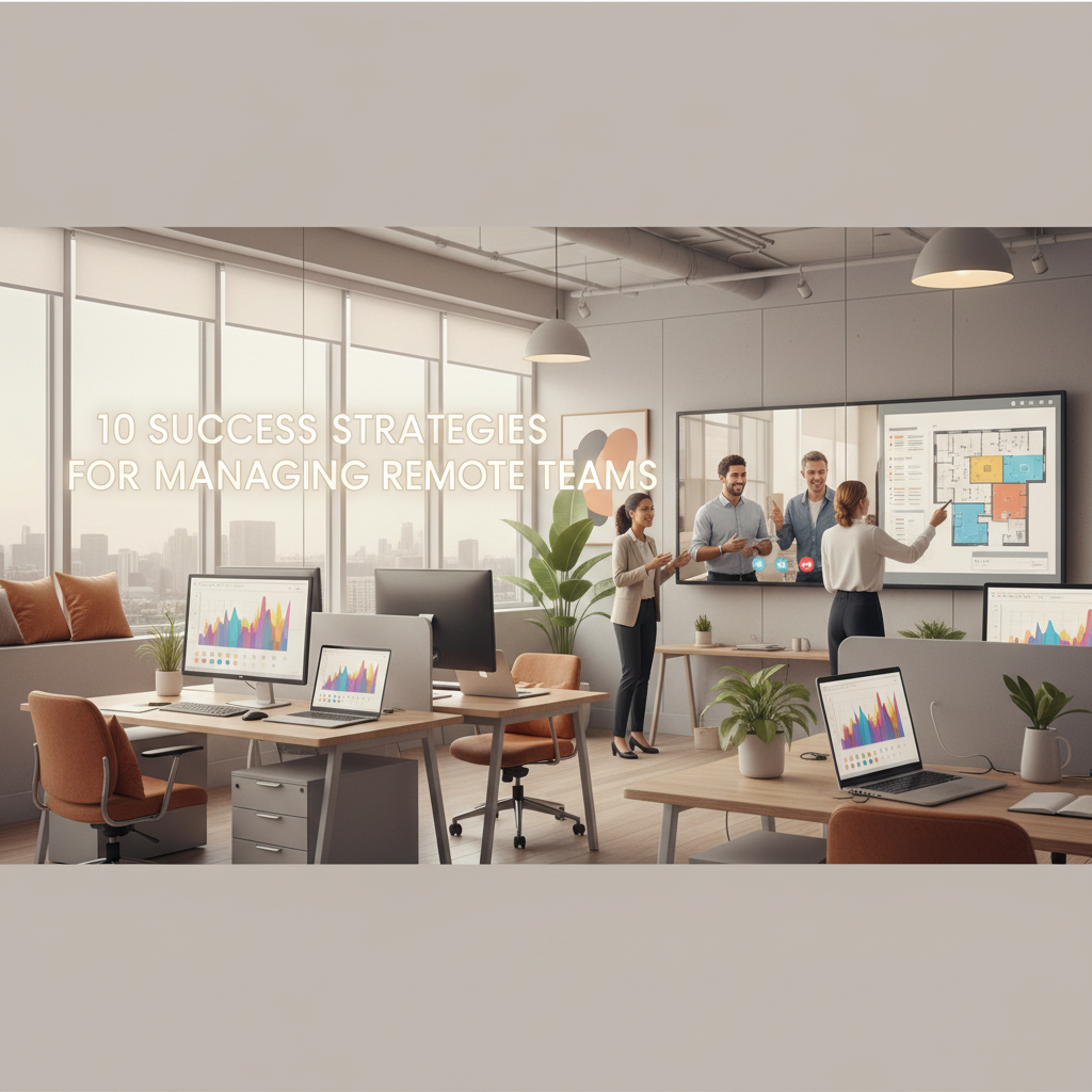 10 Success Strategies for Managing Remote Teams with Workspace Planning Software - Proximity workspace management