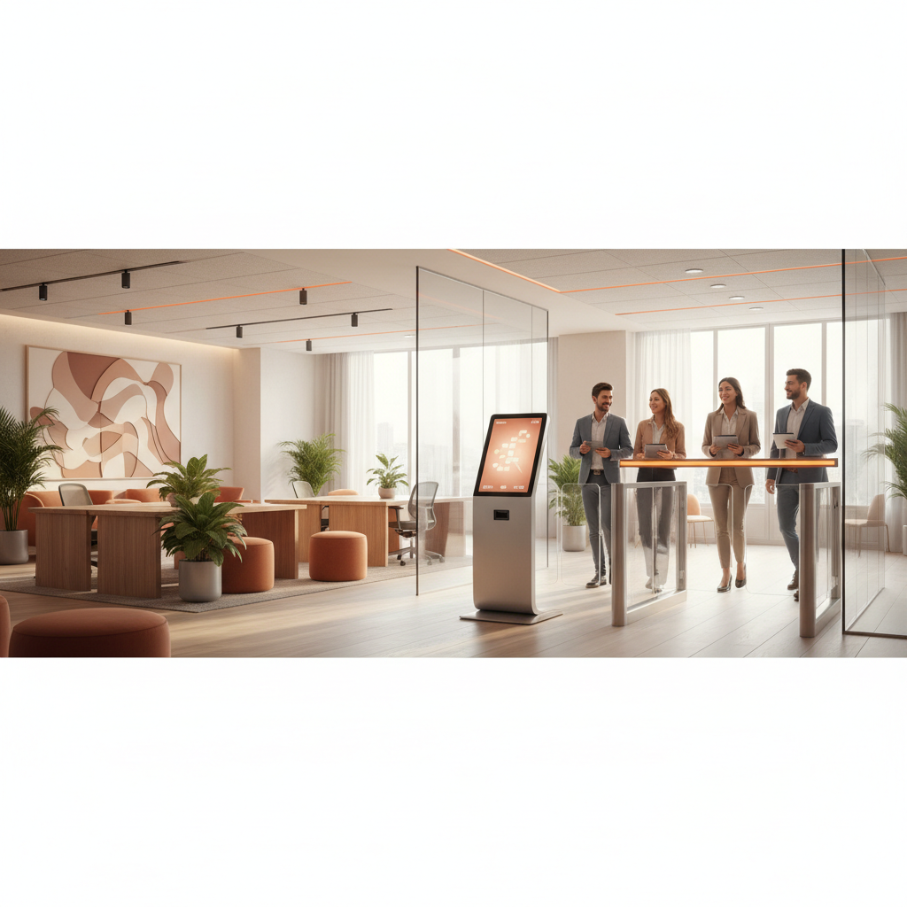 Making First Impressions Count: The Role of a Visitor Check-In System in Modern Workplaces - Proximity workspace management