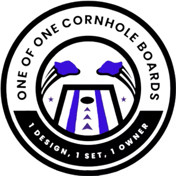 One of One Cornhole Boards