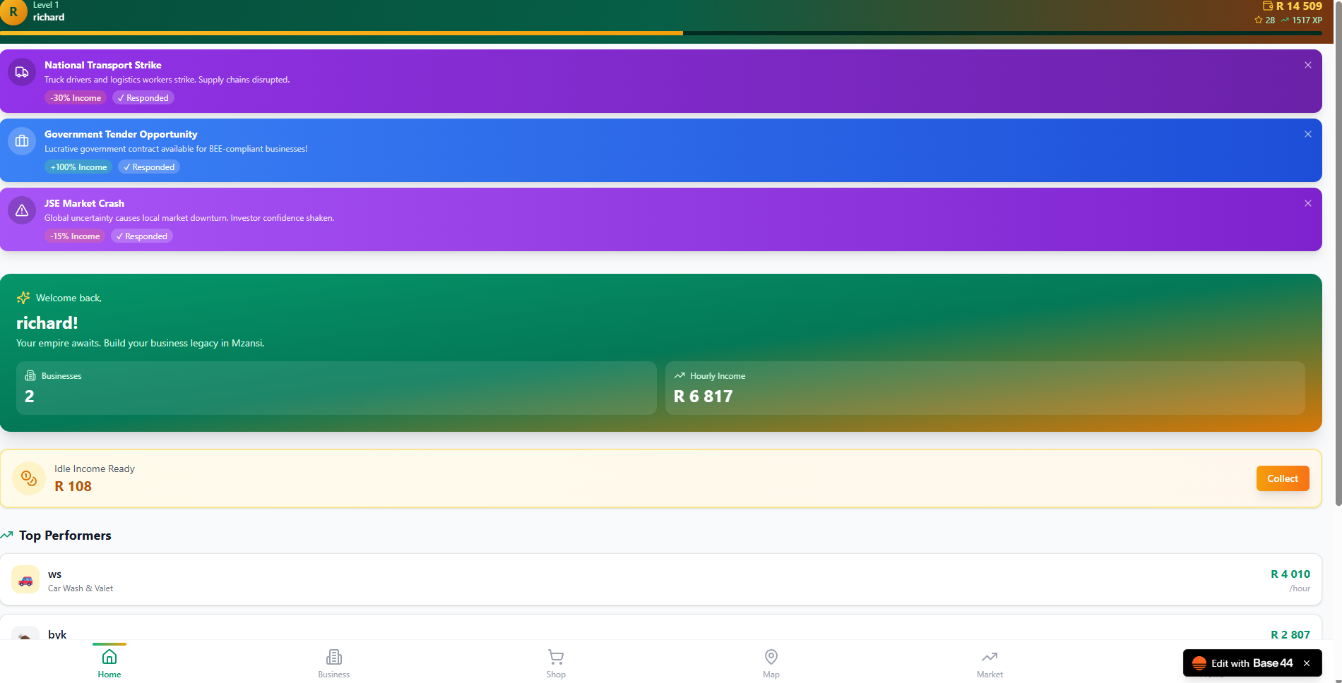 Richard Boykin template preview
