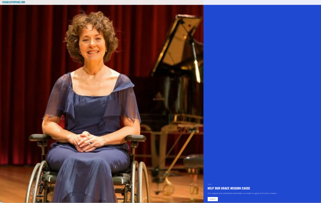 Professional pianist in wheelchair - representing breakthrough accessibility and excellence