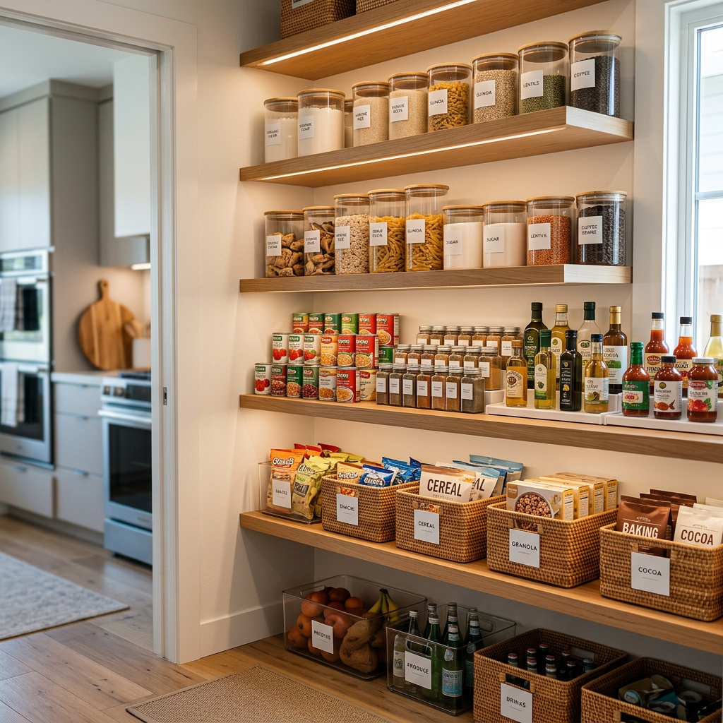 Organized Pantry