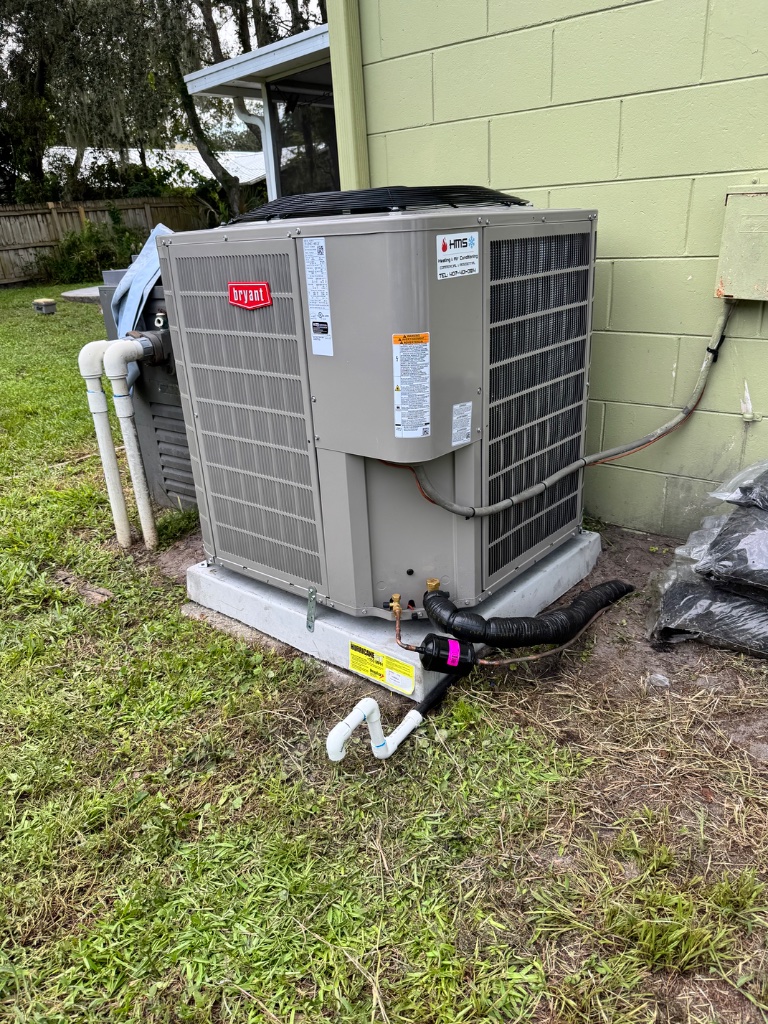 Bryant Condenser Install