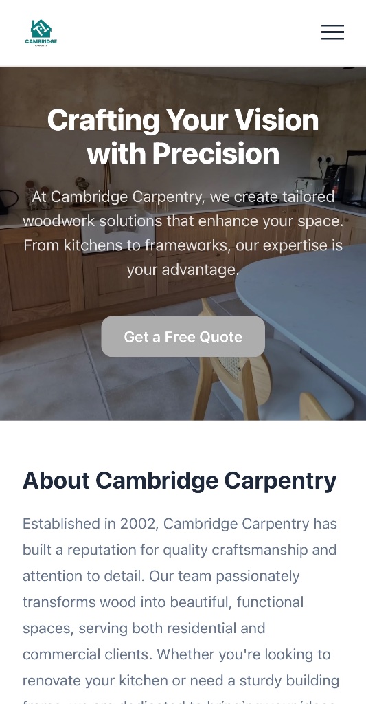 Cambridge Carpentry