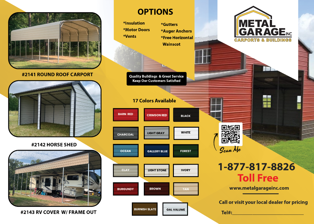 Metal Garage Inc Brochure