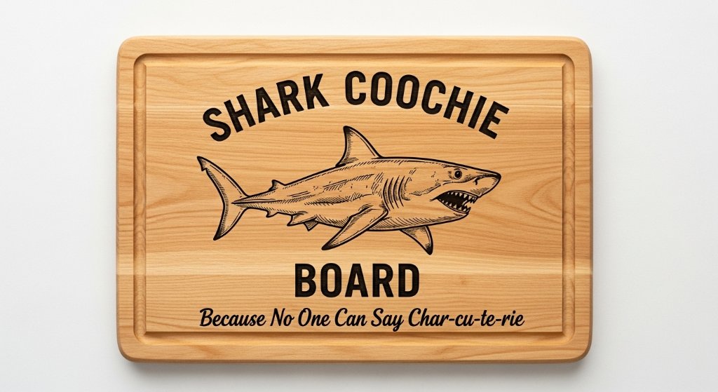 Shark Coochie Board Mockup