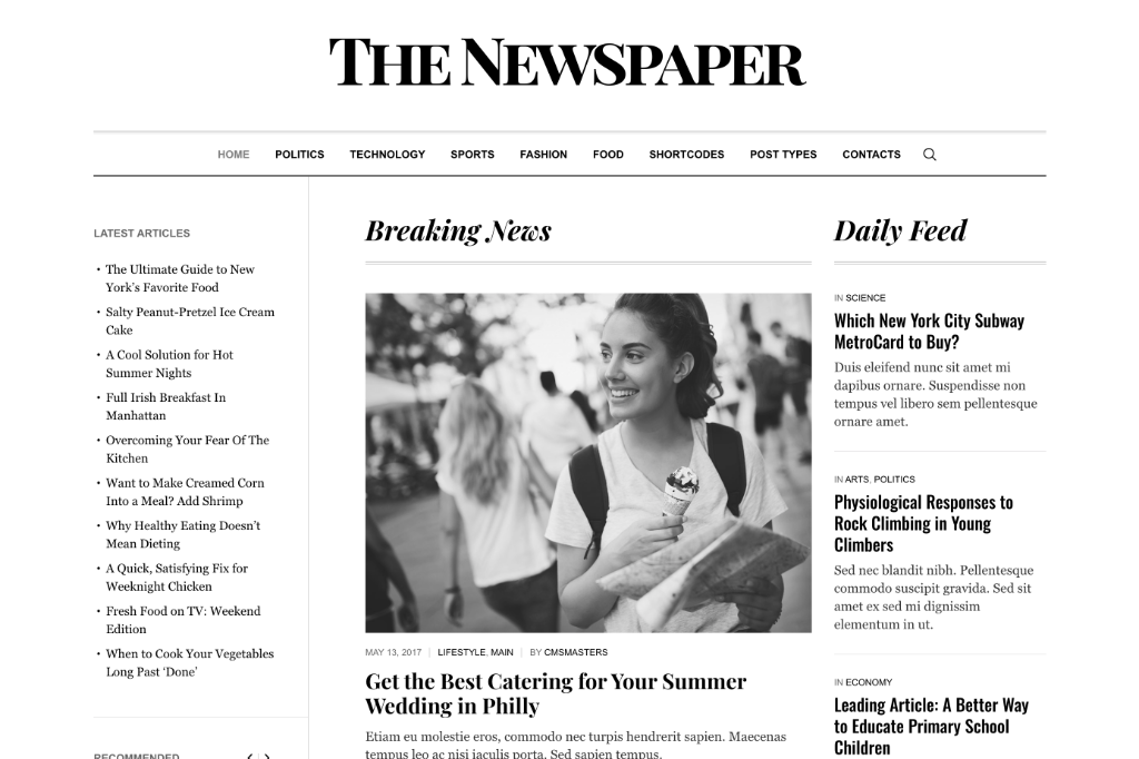 The Newspaper - News Portal