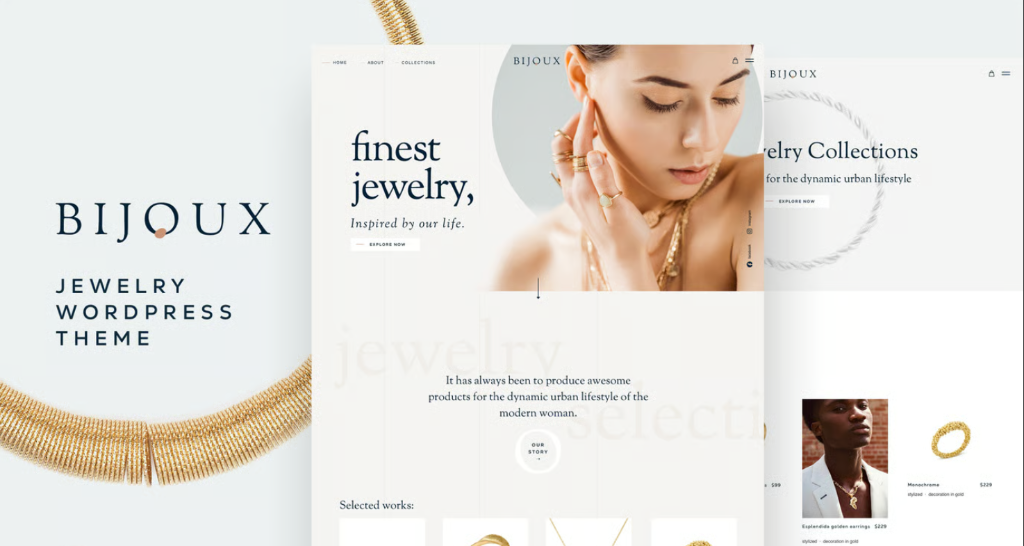 Bijoux - Jewelry WordPress Theme