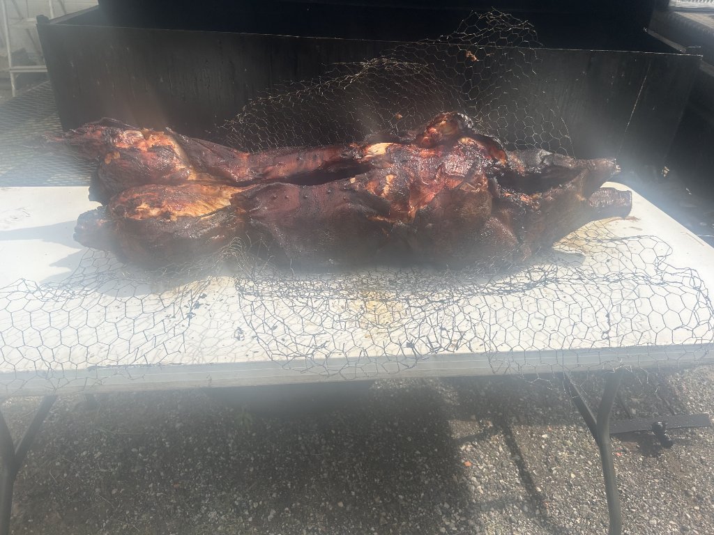Southern-style BBQ catering at event venue