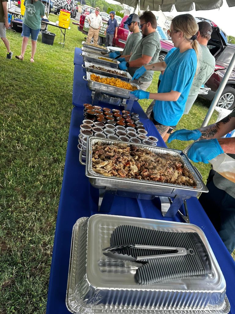 Smoked whole hog BBQ catering