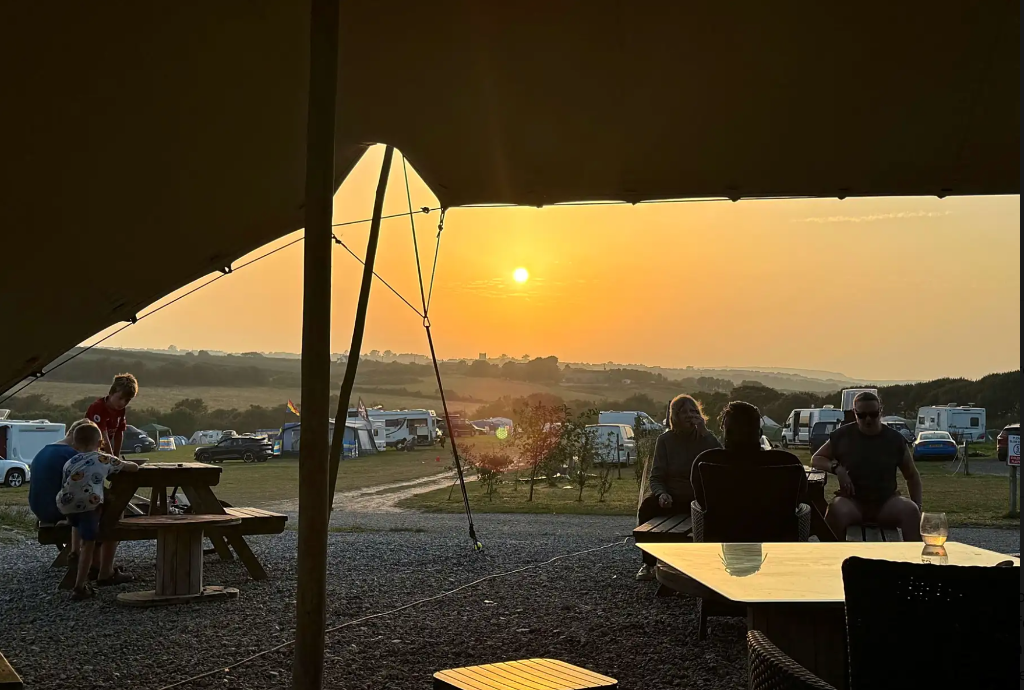 Sunset at Tregella