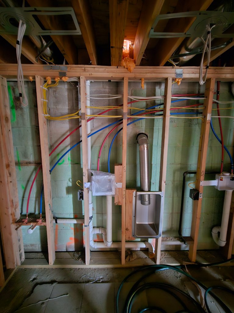 Professional plumbing installation