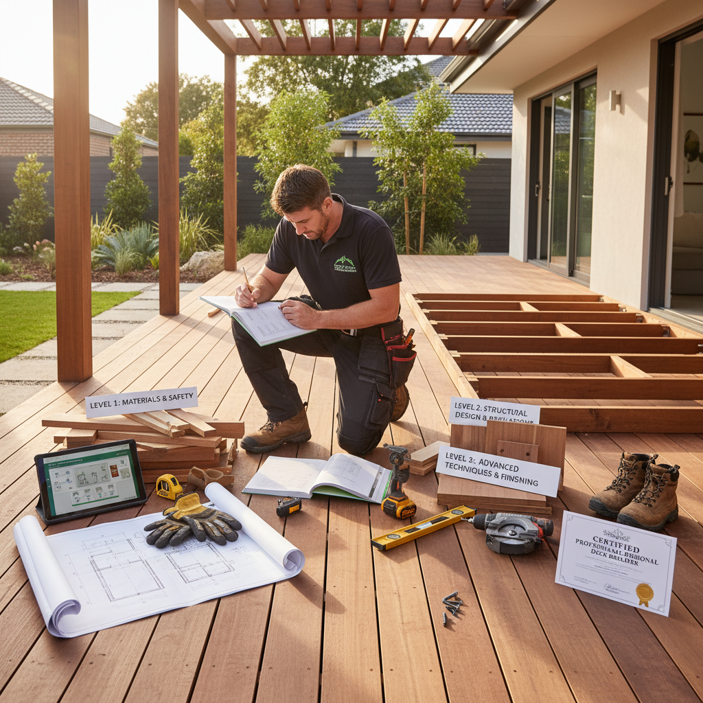 Exterior hardwood certification process — from learning to building