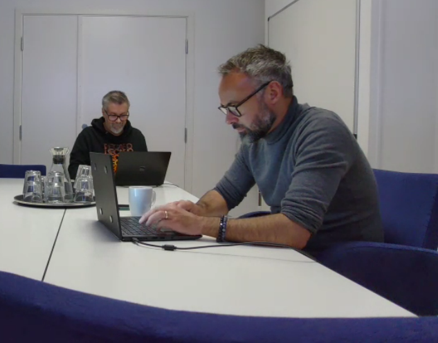 Håkan Fägnell vår Affärsutvecklingschef jobbar med Ledningssystem och Lagefterlevnadskravslistor för Cybersäkerhetsarbetet