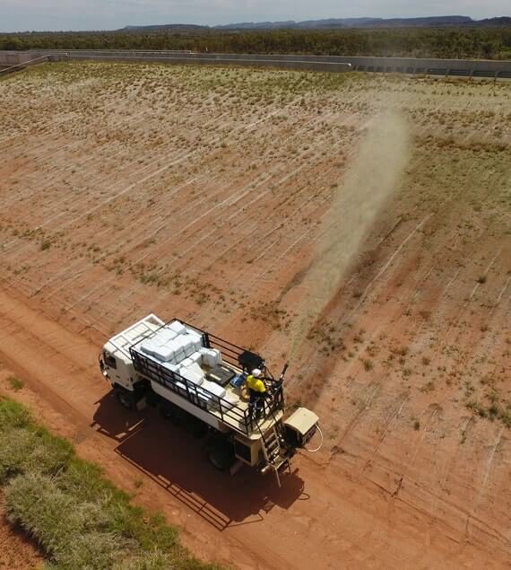 Large-Scale Site Coverage