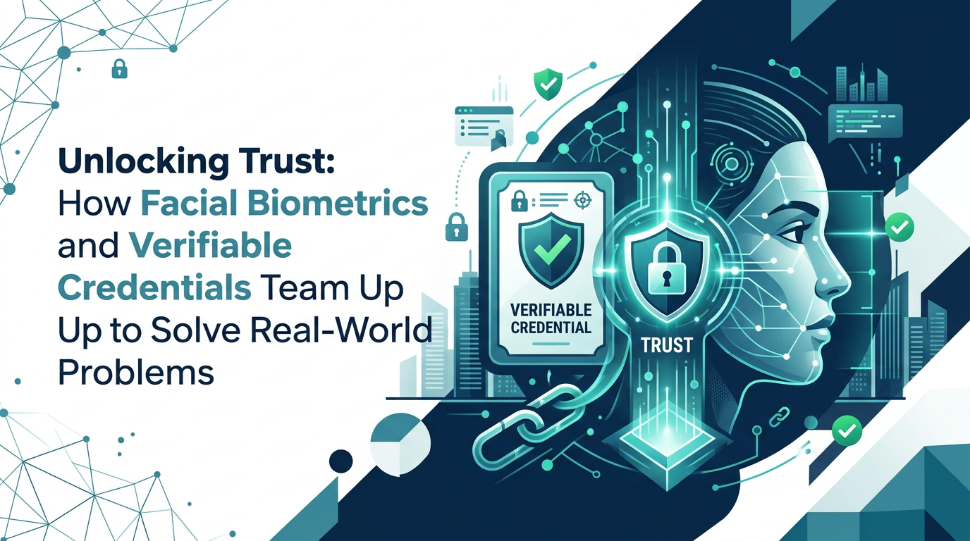 Unlocking Trust: How Facial Biometrics and Verifiable Credentials Team Up to Solve Real-World Problems