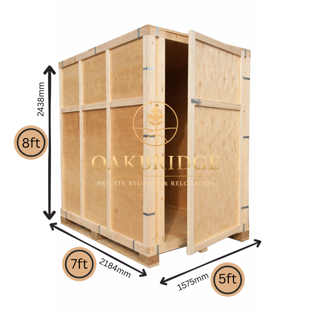 Full Crate Dimensions - 250 cubic feet