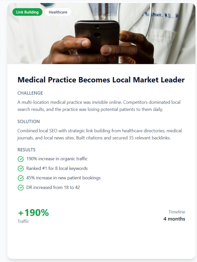 Medical Practice Becomes Local Market Leader