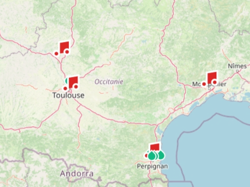 Carte des concerts live près de chez vous