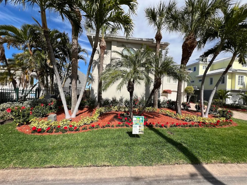 Landscaping work