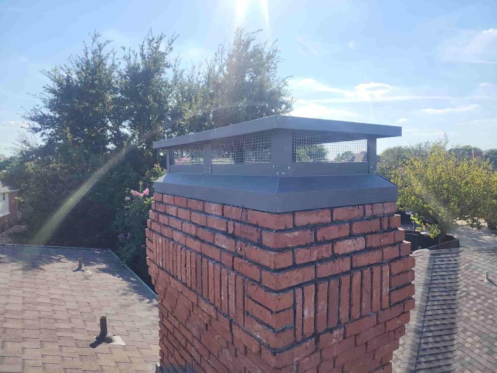 New chimney cap