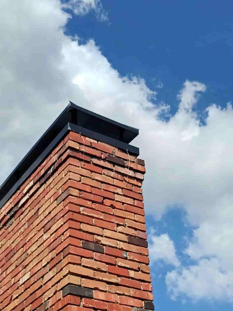 Brick chimney
