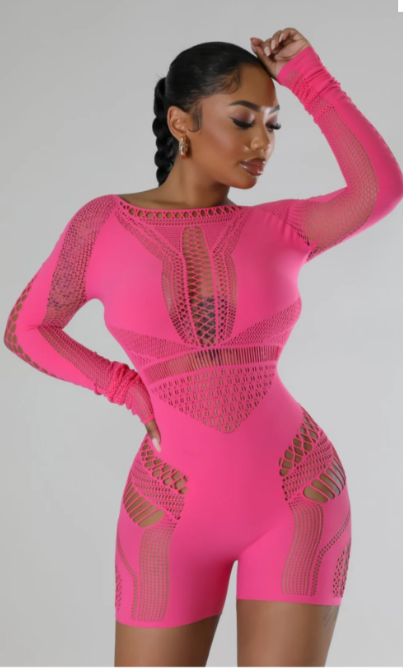 Cut Out Romper 