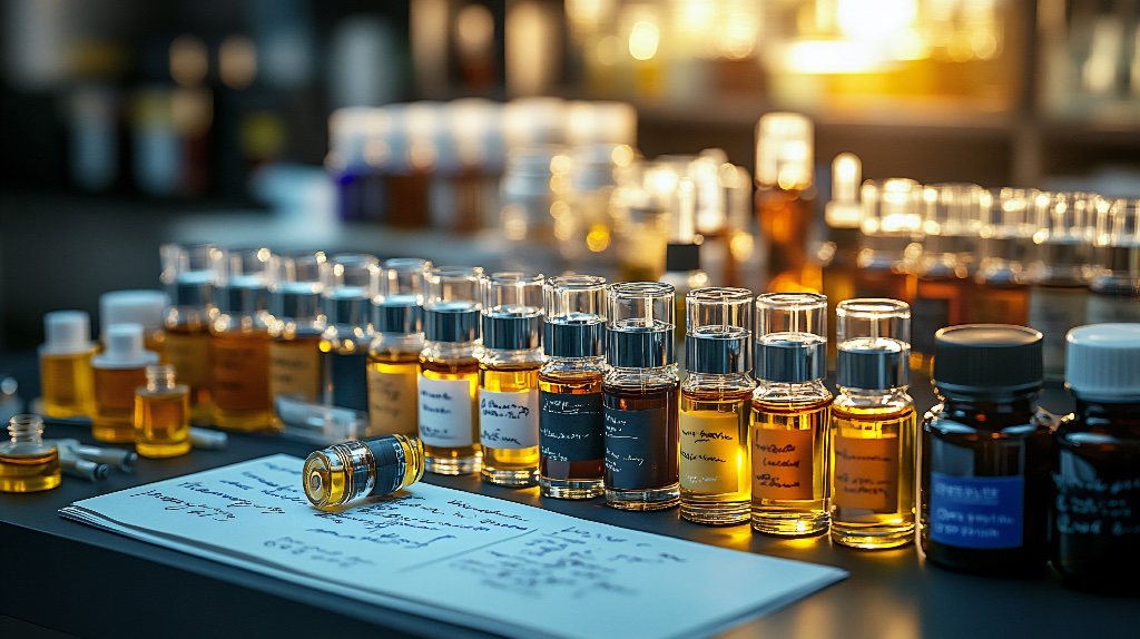 House of BLK bespoke perfume blending experience