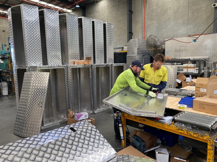 Thunderbox Rhino manufacturing floor