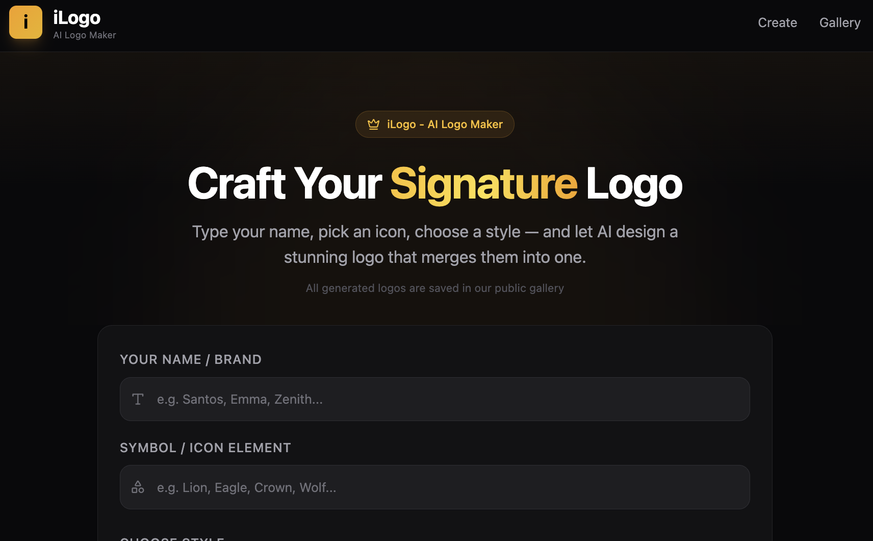 iLogo - Ai Logo Maker template preview