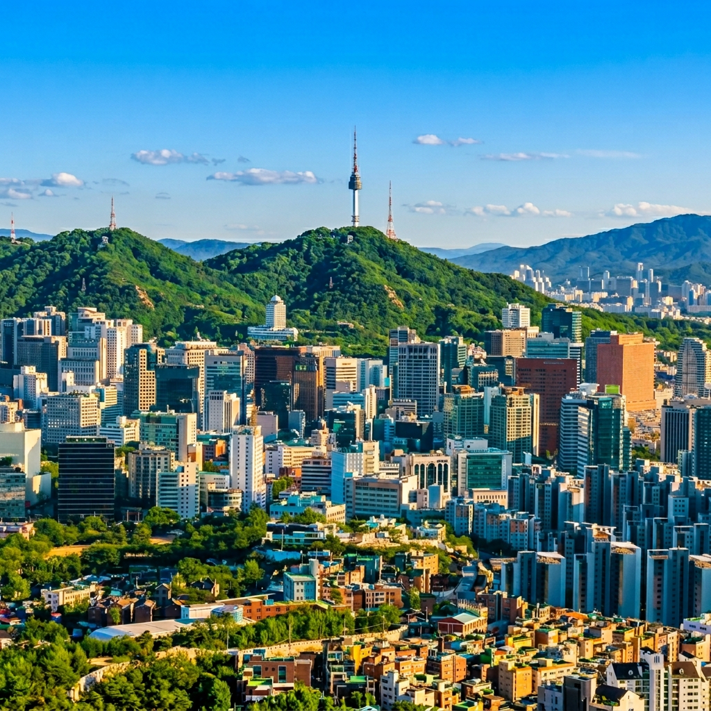 Seoul cityscape