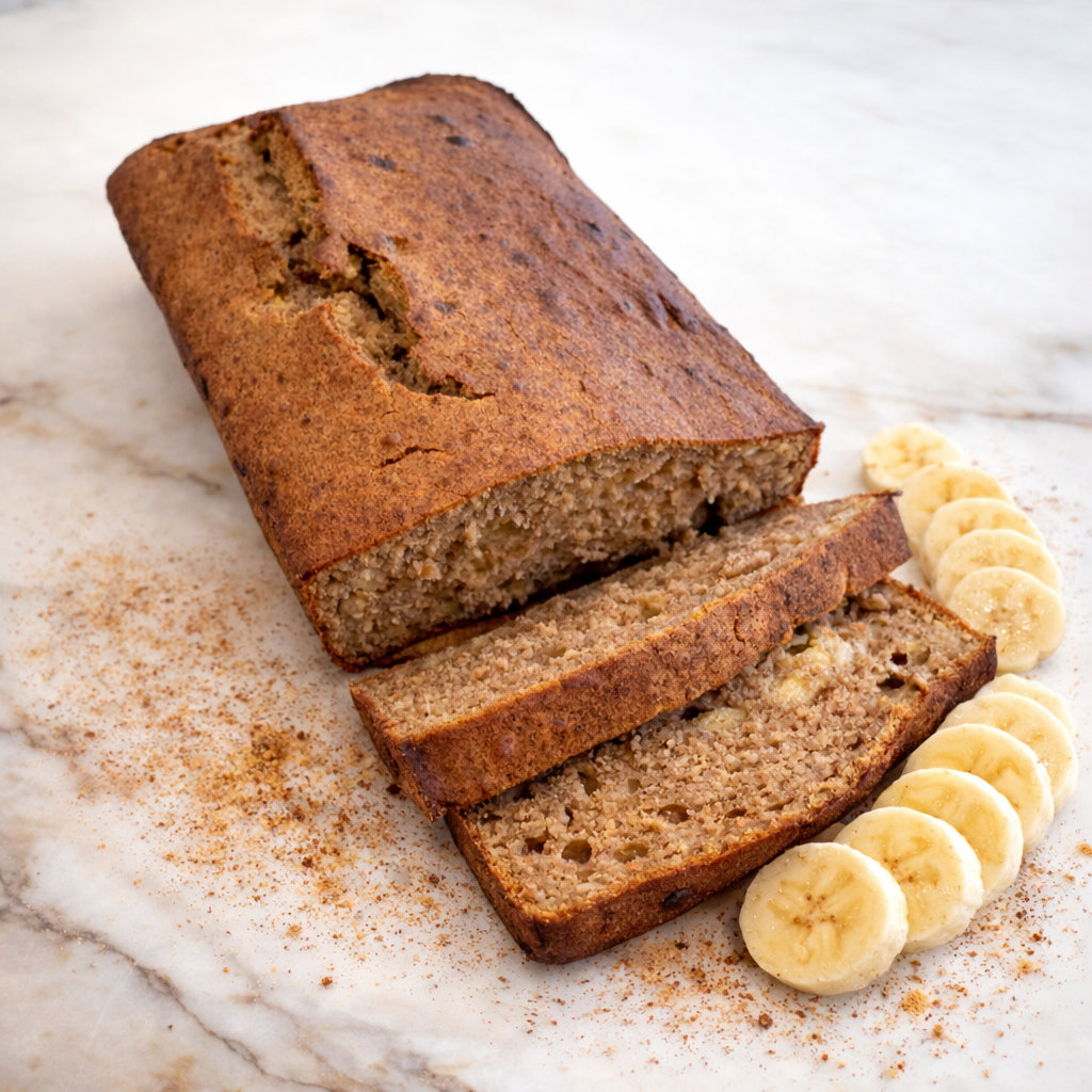 Dad's Banana Cinnamon Loaf