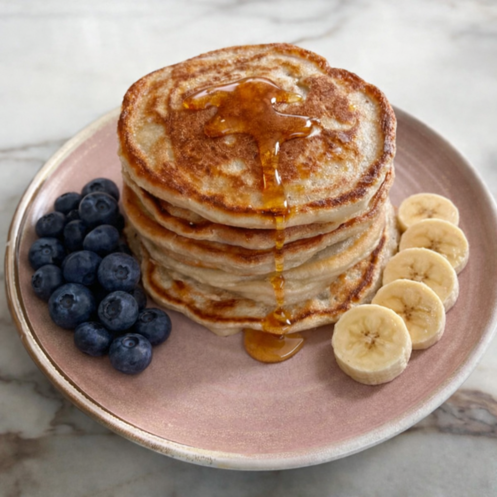 Spiced Banana Pancakes