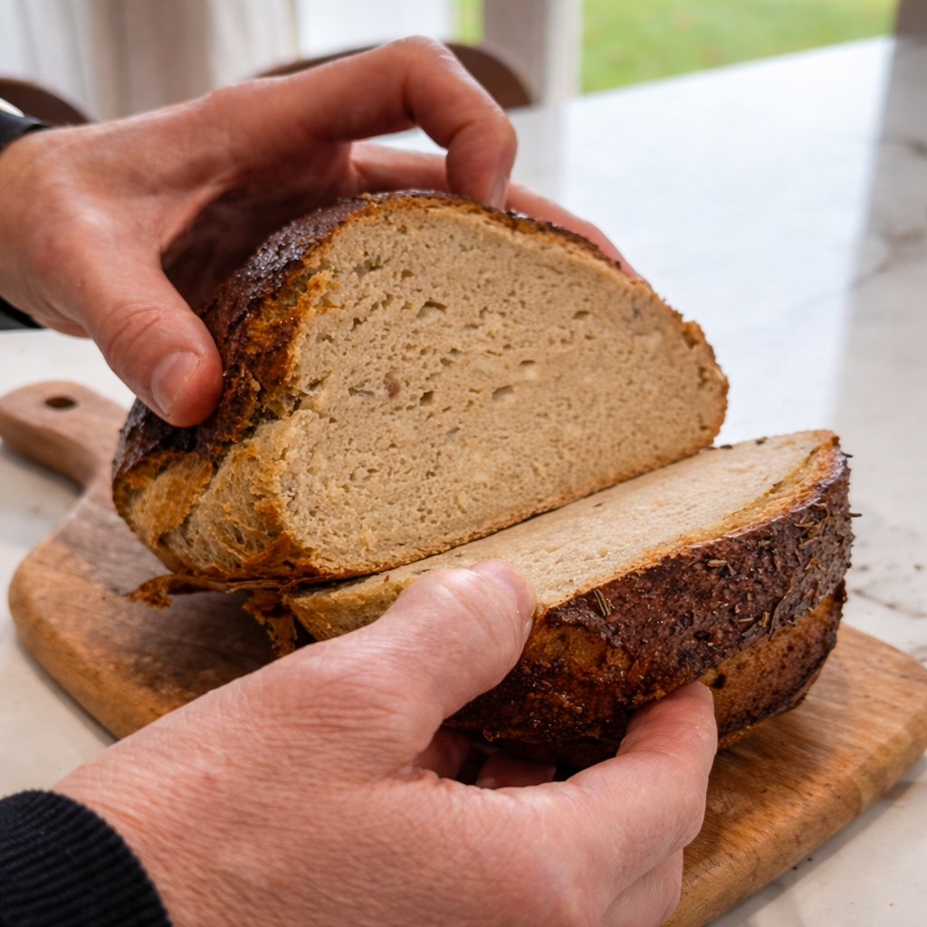 Artisanal gluten-free bread