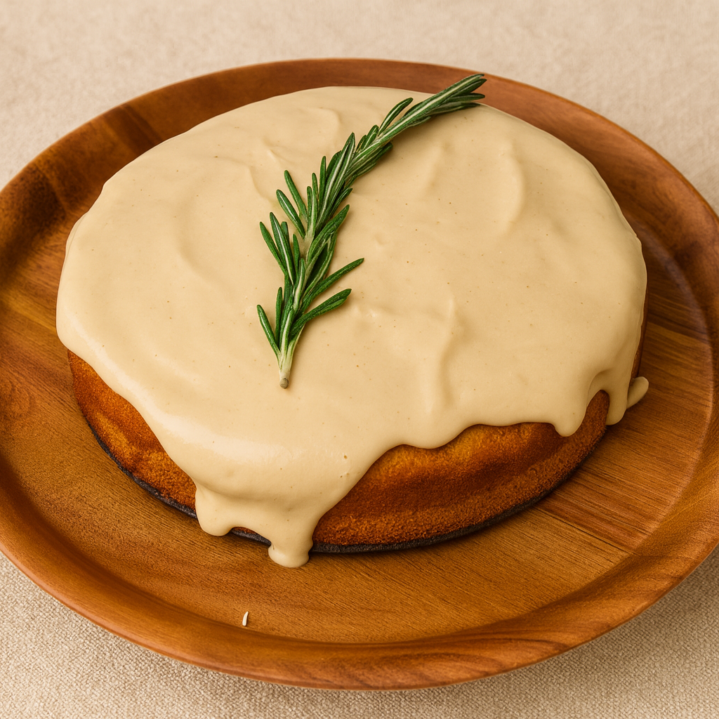 Lemon Rosemary Olive Oil Cake