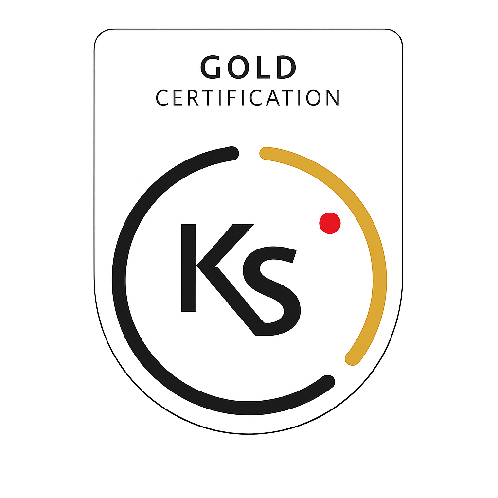 Ksenia Gold Certification