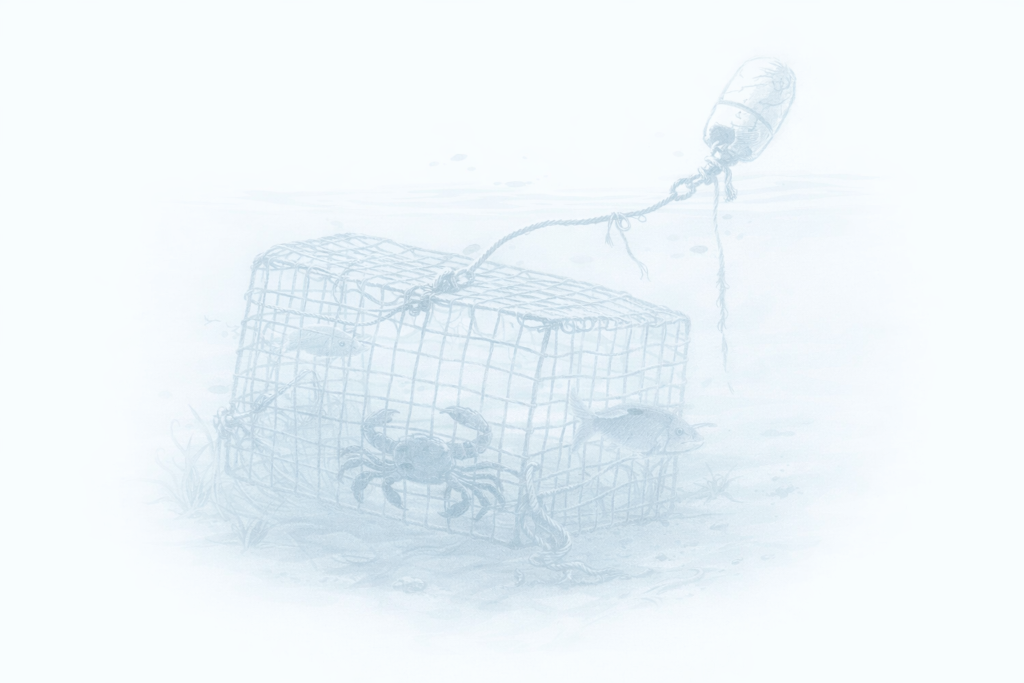 Crab trap watermark