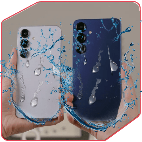 Water damaged Samsung Galaxy being professionally cleaned and restored