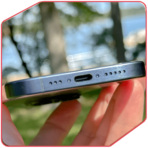 iPhone charging port repair and USB-C port replacement service at RepairRama Bronx NY