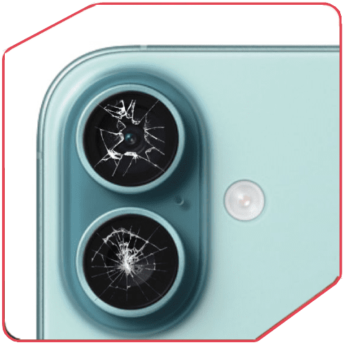 iPhone camera lens repair and replacement for cracked camera at RepairRama Bronx NY