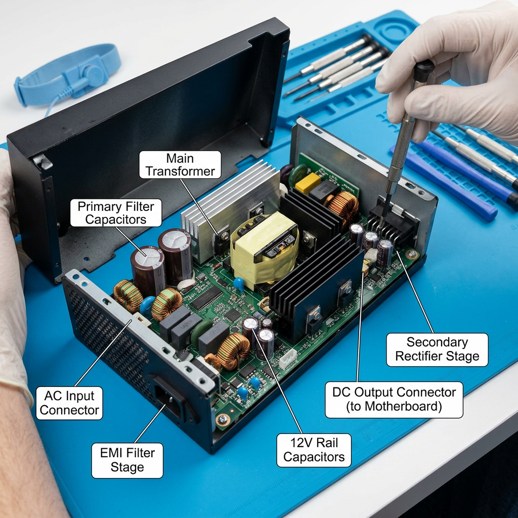 Xbox power supply repair