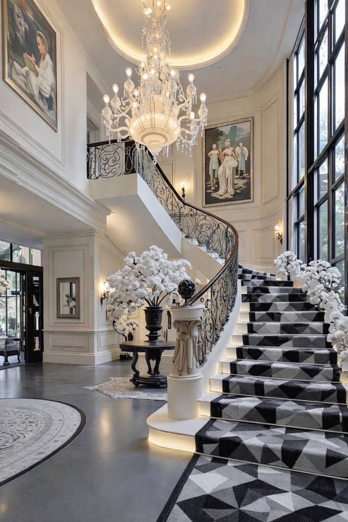Grand Foyer Stair Runner