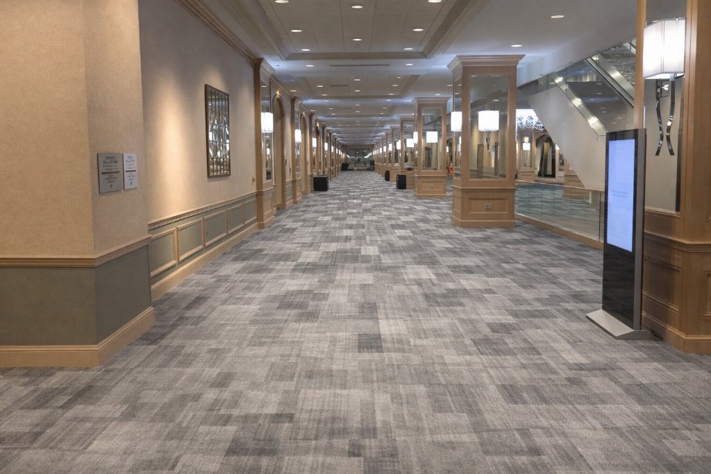 Commercial flooring project