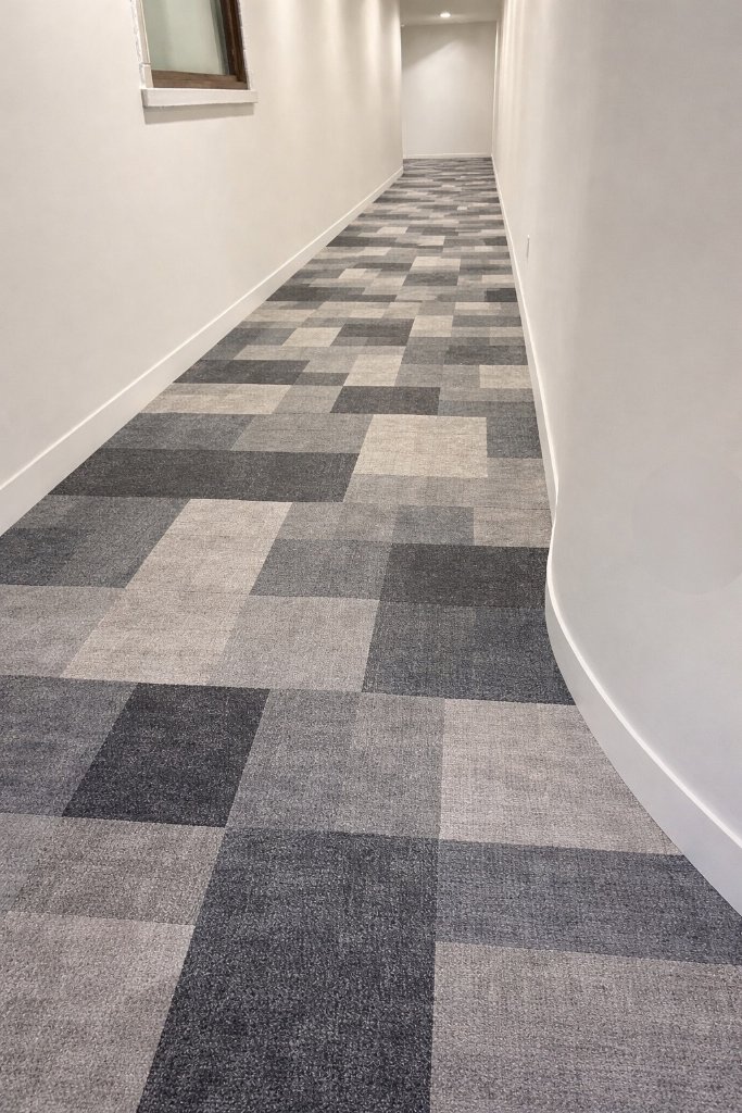 Commercial flooring project